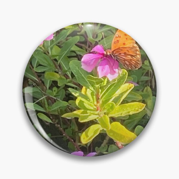 Item preview, Butterfly on Madagascar periwinkle 1 designed and sold by Ben Waggoner.