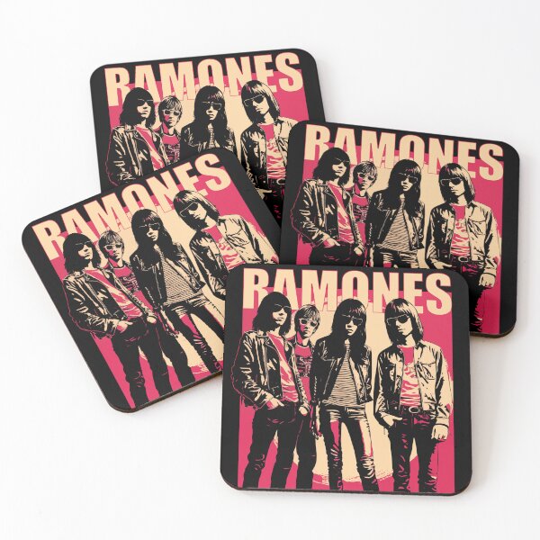 Item preview, Ramones Original Custom Vintage Music Band Tee Unique Poster Wall Art designed and sold by Cool Robot Bro..