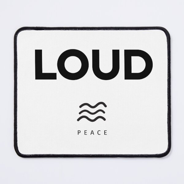 Item preview, LOUD / PEACE designed and sold by AnastasiaNensy.