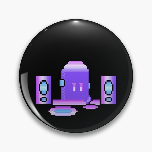 Item preview, Pixel Art DJ Ghost designed and sold by RetroRlx.
