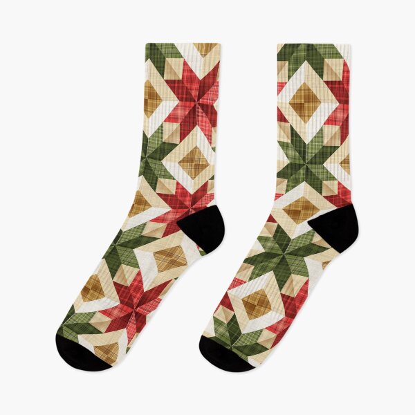 Item preview, Christmas Tartan Patchwork pattern. Festive plaid pattern.  designed and sold by iclipart.