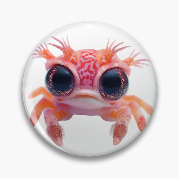 Item preview, Cute Pink Fluffy Alien Creature designed and sold by Anuka Ganchimeg.