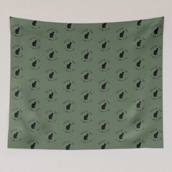 Item preview, Copy of Hold on I see a cat designed and sold by alczar.