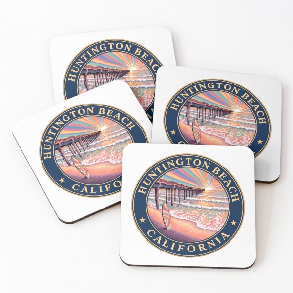 Item preview, Huntington Beach - California designed and sold by VelvetRoom.