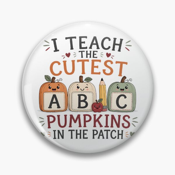 Item preview, Cutest Pumpkins ABC Kindergarten Preschool Teacher designed and sold by KristenosNehk.
