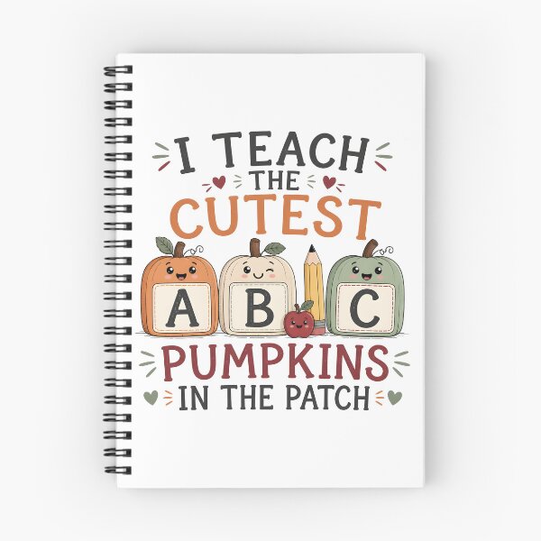 Item preview, Cutest Pumpkins ABC Kindergarten Preschool Teacher designed and sold by KristenosNehk.