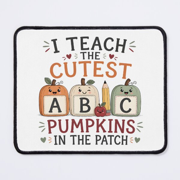 Item preview, Cutest Pumpkins ABC Kindergarten Preschool Teacher designed and sold by KristenosNehk.
