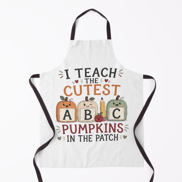 Item preview, Cutest Pumpkins ABC Kindergarten Preschool Teacher designed and sold by KristenosNehk.