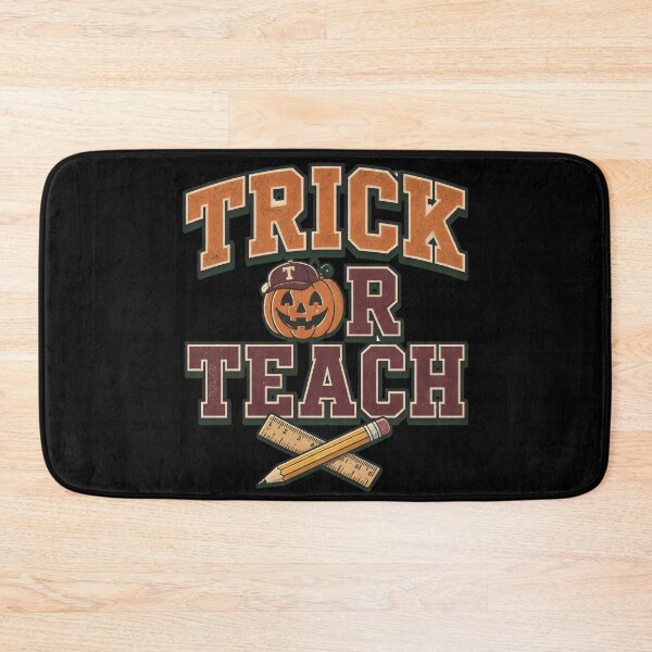 Item preview, Trick Or Teach Crossed Pencils School Emblem Teacher designed and sold by KristenosNehk.
