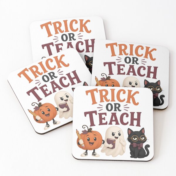 Item preview, Trick Or Teach Friends Cute Spooky Classroom Teacher designed and sold by KristenosNehk.