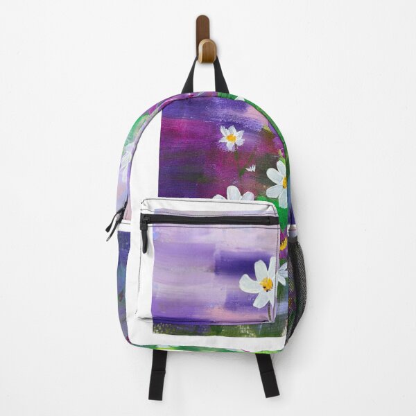 Item preview,  Purple Cosmos Wildflowers Acrylic Painting designed and sold by AniLisa.
