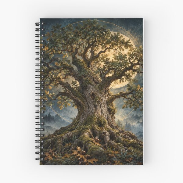 Item preview, Mystical Power Tree - Moon Oak | Dark Mystic designed and sold by Kraftbaum.