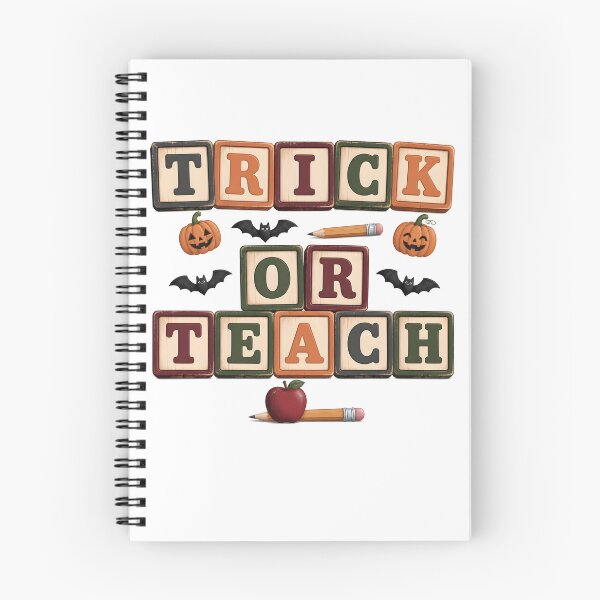 Item preview, Trick Or Teach Retro Banner Spooky Teacher School designed and sold by KristenosNehk.