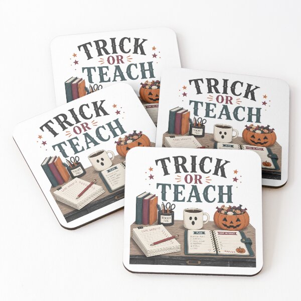 Item preview, Trick Or Teach Desk Classroom Setup Spooky Teacher designed and sold by KristenosNehk.