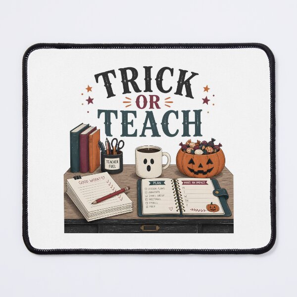 Item preview, Trick Or Teach Desk Classroom Setup Spooky Teacher designed and sold by KristenosNehk.