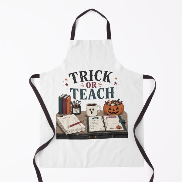 Item preview, Trick Or Teach Desk Classroom Setup Spooky Teacher designed and sold by KristenosNehk.