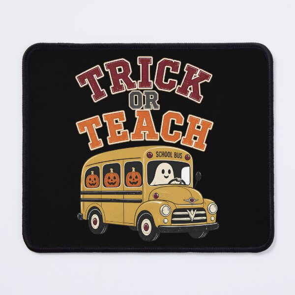 Item preview, Trick Or Teach School Bus Autumn Spooky Teacher designed and sold by KristenosNehk.