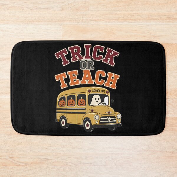 Item preview, Trick Or Teach School Bus Autumn Spooky Teacher designed and sold by KristenosNehk.