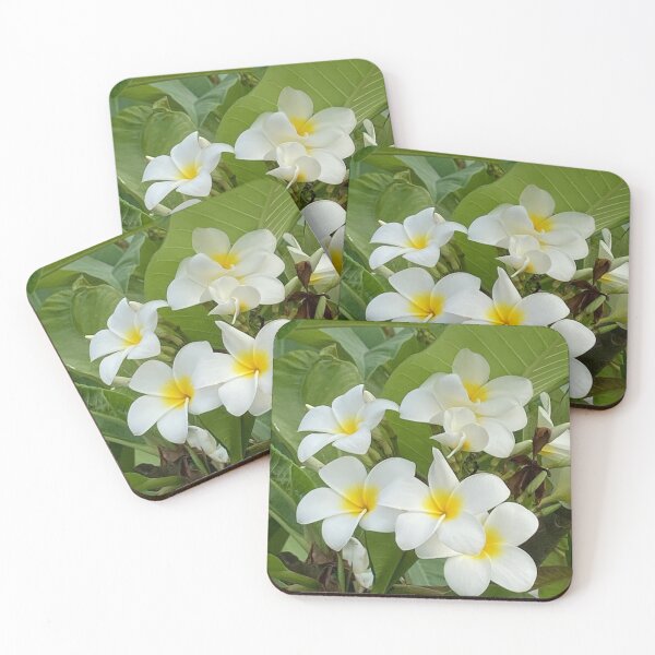Item preview, Yellow and White Frangipani designed and sold by Ben Waggoner.