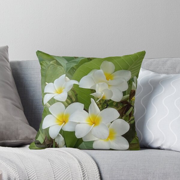 Item preview, Yellow and White Frangipani designed and sold by Ben Waggoner.
