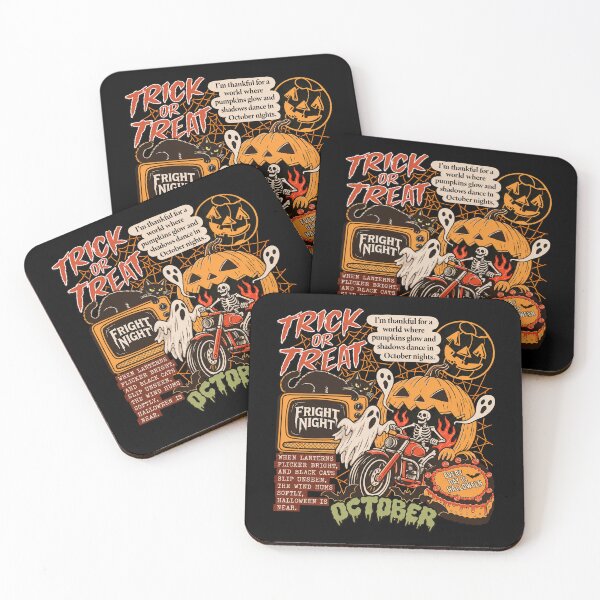 Item preview, Vintage Halloween Trick or Treat Scene designed and sold by SassCity.