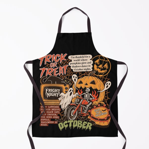 Item preview, Vintage Halloween Trick or Treat Scene designed and sold by SassCity.