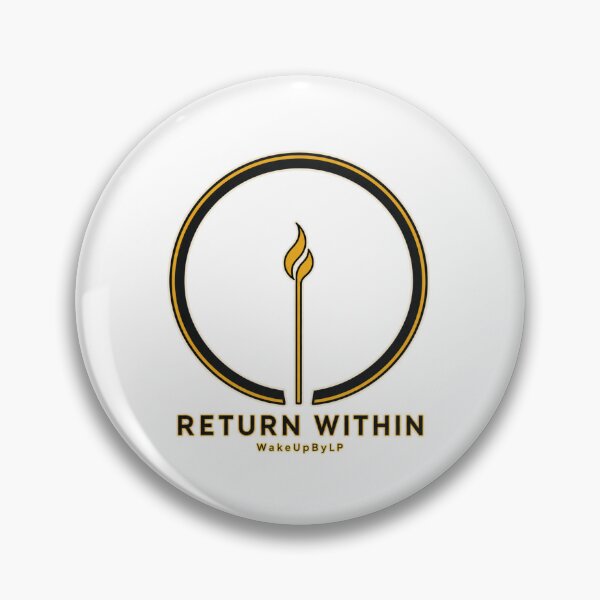 Item preview, Return Within – Minimalist Mindfulness Design designed and sold by WakeUpByLP.