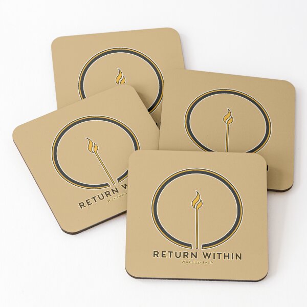 Item preview, Return Within – Minimalist Mindfulness Design designed and sold by WakeUpByLP.