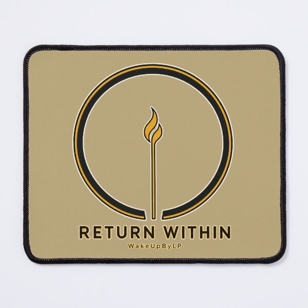 Item preview, Return Within – Minimalist Mindfulness Design designed and sold by WakeUpByLP.