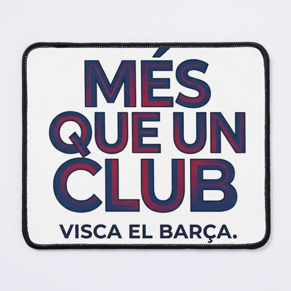 Item preview, Mes Que Un Club Football Fan Sticker – Visca El Barça Soccer Design designed and sold by WINY STUDIO.