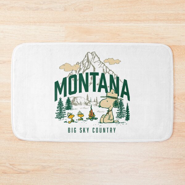 Item preview, Peanuts – Cozy Montana Camping Vintage Artwork designed and sold by BeinChicComfy.