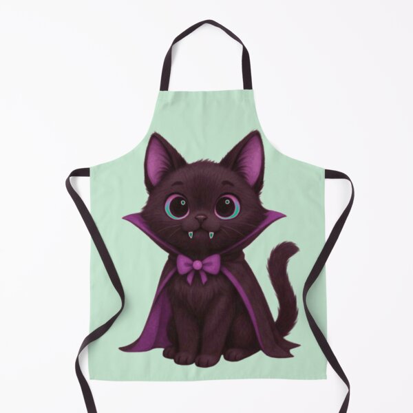 Item preview, Purranormal Activity - Purple Vampire Cat designed and sold by PurrfectWhisper.