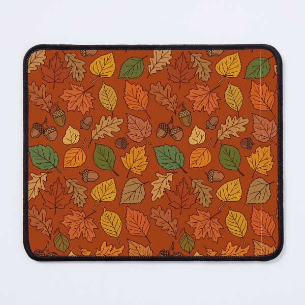 Item preview, Autumn Leaves and Acorns on Rust designed and sold by AIG - Andrei Ilie Graphics.