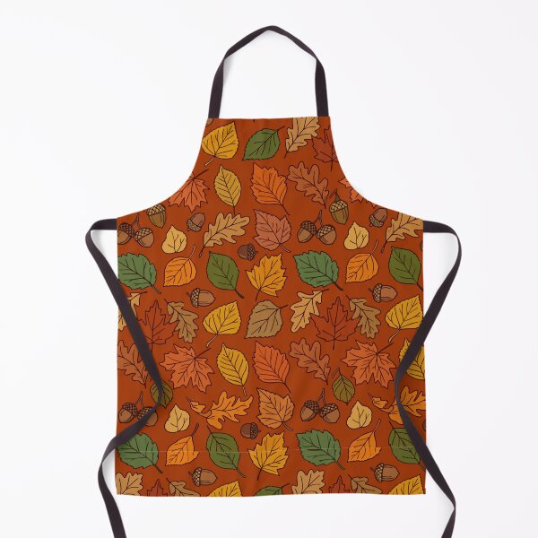Item preview, Autumn Leaves and Acorns on Rust designed and sold by AIG - Andrei Ilie Graphics.