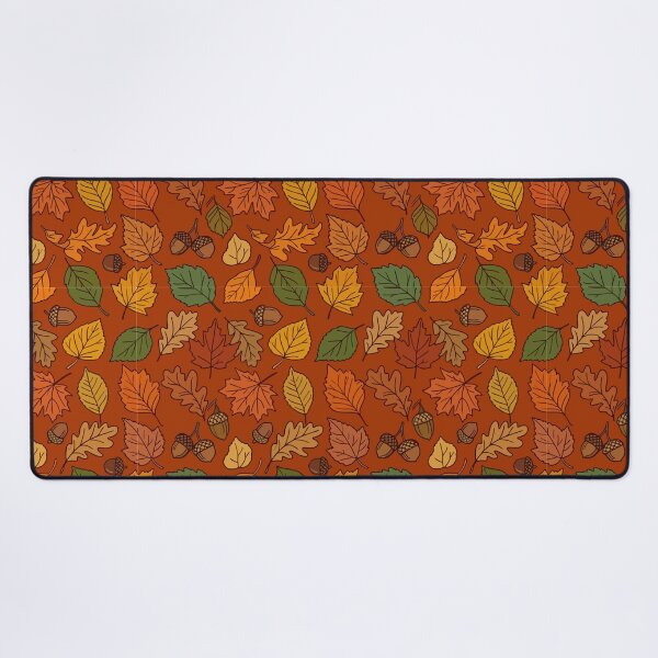 Item preview, Autumn Leaves and Acorns on Rust designed and sold by AIG - Andrei Ilie Graphics.