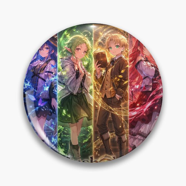 Item preview, Mushoku Tensei Jobless Reincarnation designed and sold by Theninelovequot.