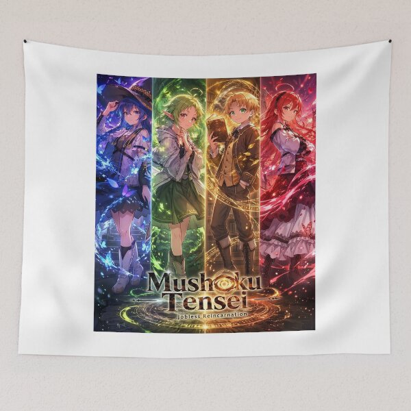 Item preview, Mushoku Tensei Jobless Reincarnation designed and sold by Theninelovequot.
