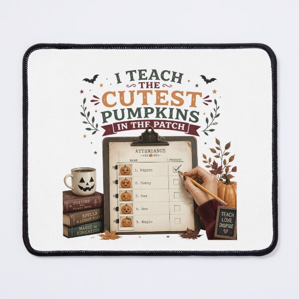 Item preview, Cutest Pumpkins Desk Autumn Classroom Teacher designed and sold by OliviaHayesArt.