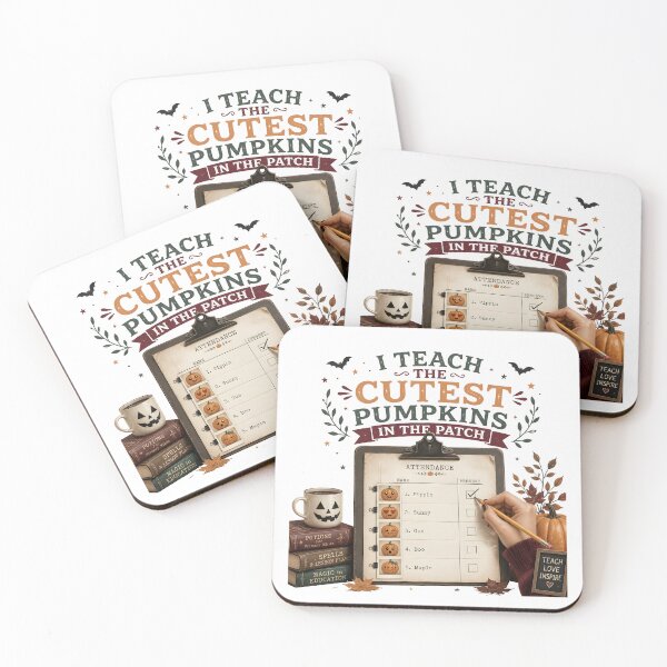 Item preview, Cutest Pumpkins Desk Autumn Classroom Teacher designed and sold by OliviaHayesArt.