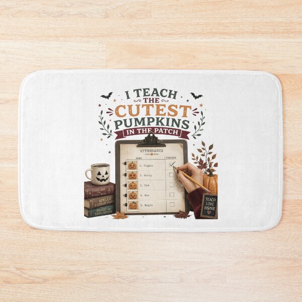 Item preview, Cutest Pumpkins Desk Autumn Classroom Teacher designed and sold by OliviaHayesArt.