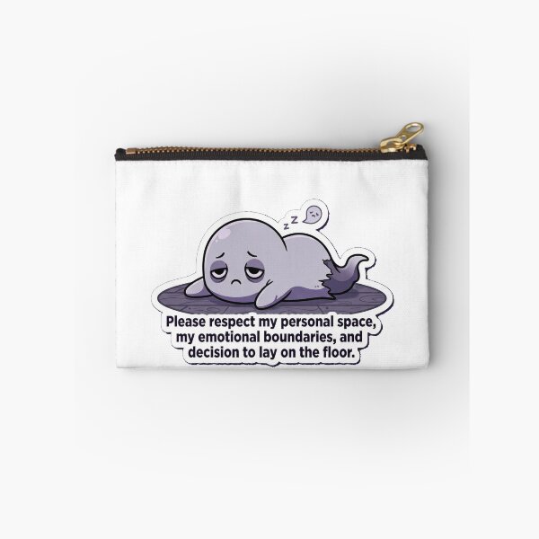 Item preview, Please respect my personal space, my emotional boundaries, and my decision to lay on the floor. designed and sold by jrzvibe.