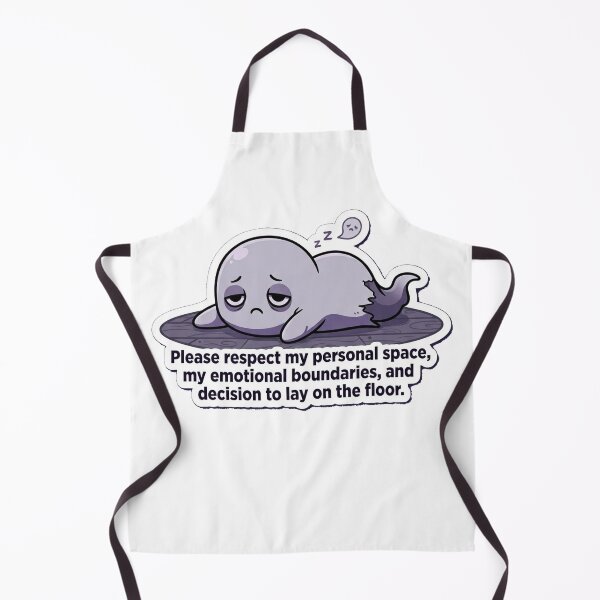 Item preview, Please respect my personal space, my emotional boundaries, and my decision to lay on the floor. designed and sold by jrzvibe.