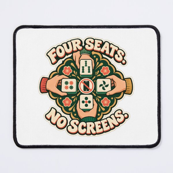 Item preview, Four Seats No Screens Mahjong designed and sold by Philippa Shop.