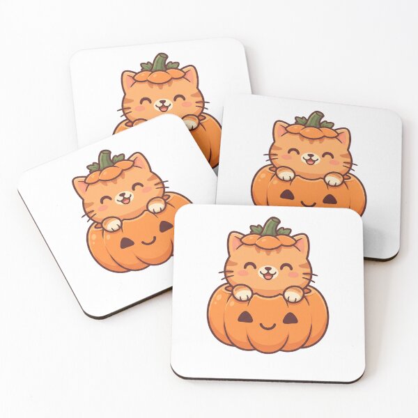 Item preview, Happy Cat in a Pumpkin designed and sold by Rariks.