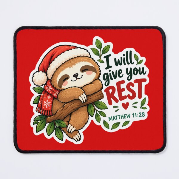 Item preview, Matthew 11:28 I Will Give You Rest designed and sold by plushism.
