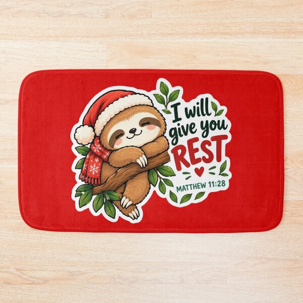 Item preview, Matthew 11:28 I Will Give You Rest designed and sold by plushism.