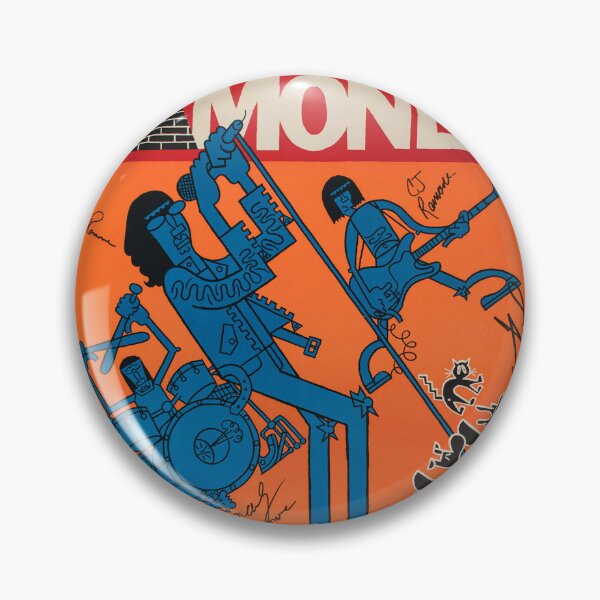 Item preview, Ramones Original Custom Vintage Music Band Tee Unique Poster Wall Art designed and sold by Cool Robot Bro..