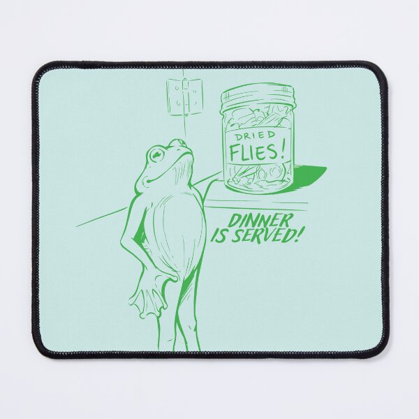 Item preview, Funny Frog "Dinner is Served" designed and sold by Kara Draws.