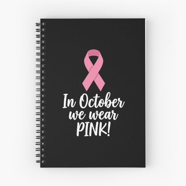 Item preview, In October We Wear Pink Ribbon Breast Cancer Awareness designed and sold by Antdoodle.