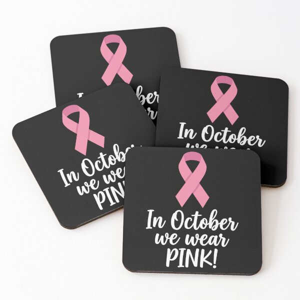 Item preview, In October We Wear Pink Ribbon Breast Cancer Awareness designed and sold by Antdoodle.